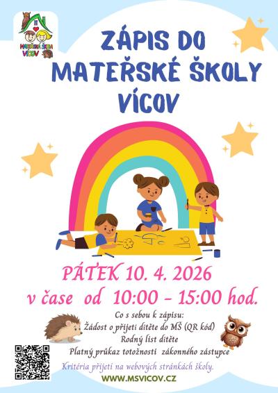 Zápis MŠ
