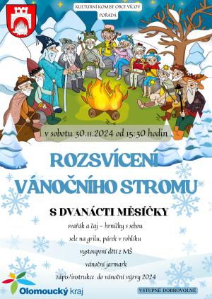 Rozsvícení stromu 2024